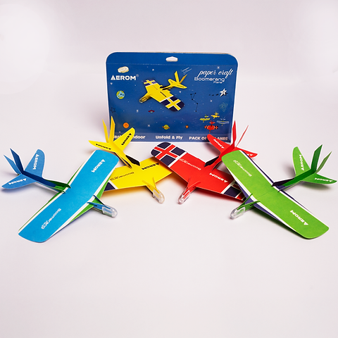 Boomerang Planes- Pack of 4 MRP