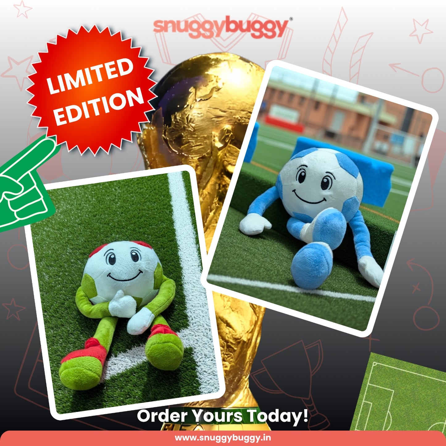 Portugal FIFA 2026 Limited Edition Plushie