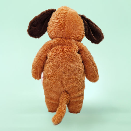 Jr. Coco the Dog - Flat Plush Puppy for Everyday Adventures | SnuggyBuggy