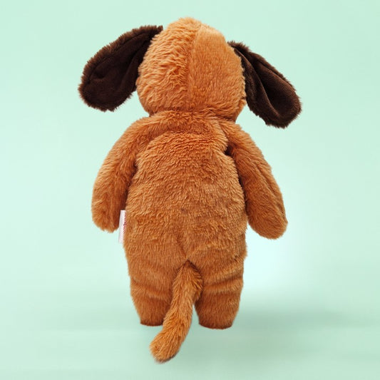Jr. Coco the Dog - Flat Plush Puppy for Everyday Adventures | SnuggyBuggy