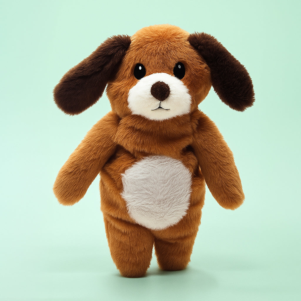 Jr. Coco the Dog - Flat Plush Puppy for Everyday Adventures | SnuggyBuggy