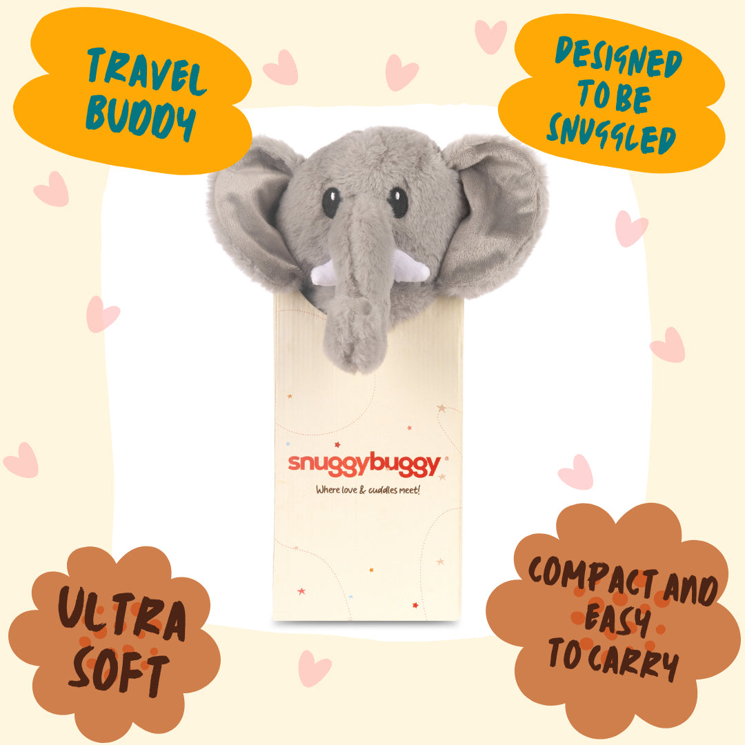 Nelly the Soft Toy Elephant – Perfect Plush Toy for Kids