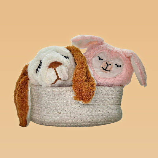 Soft Cotton Rope Toy Basket for Kids | SnuggyBuggy Storage
