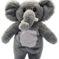 Jr. Nelly the Elephant - Flat Plush Elephant Toy for Soothing Snuggles | SnuggyBuggy