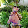 SnuggyBuggy's big Stardust the Unicorn, a soft and large plush toy with a pink and purple horn and glittery feet, perfect for kids' magical adventures.